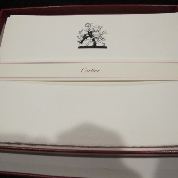 Cartier Other - ****SOLD****Cartier note cards